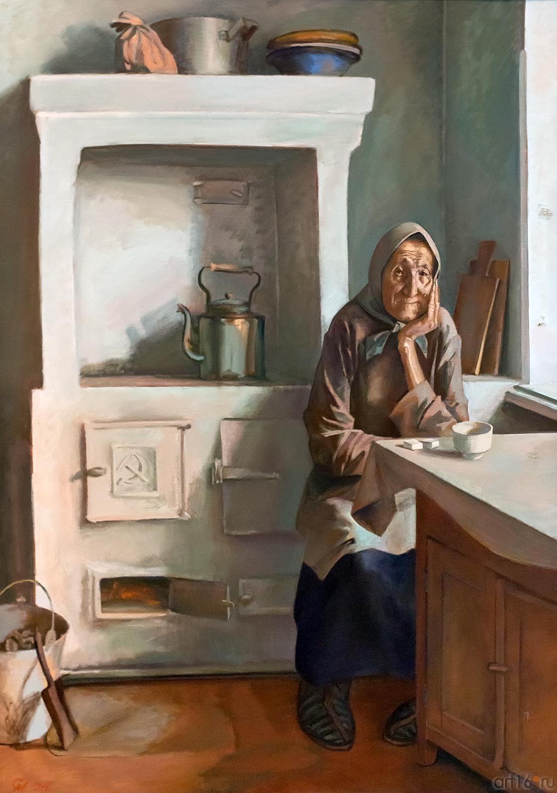 САЛМОВ М.И. 1951, Кострома. БАБУШКА::Многоликая Россия