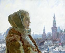 АЛЕКСЕЕВ А.А. 1969, Москва. МОСКВИЧКА
