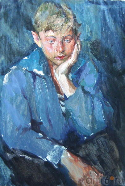 Работы периода учебы в МГАХИ им. Сурикова. Сайфутдинов А.К.::Анвар Сайфутдинов