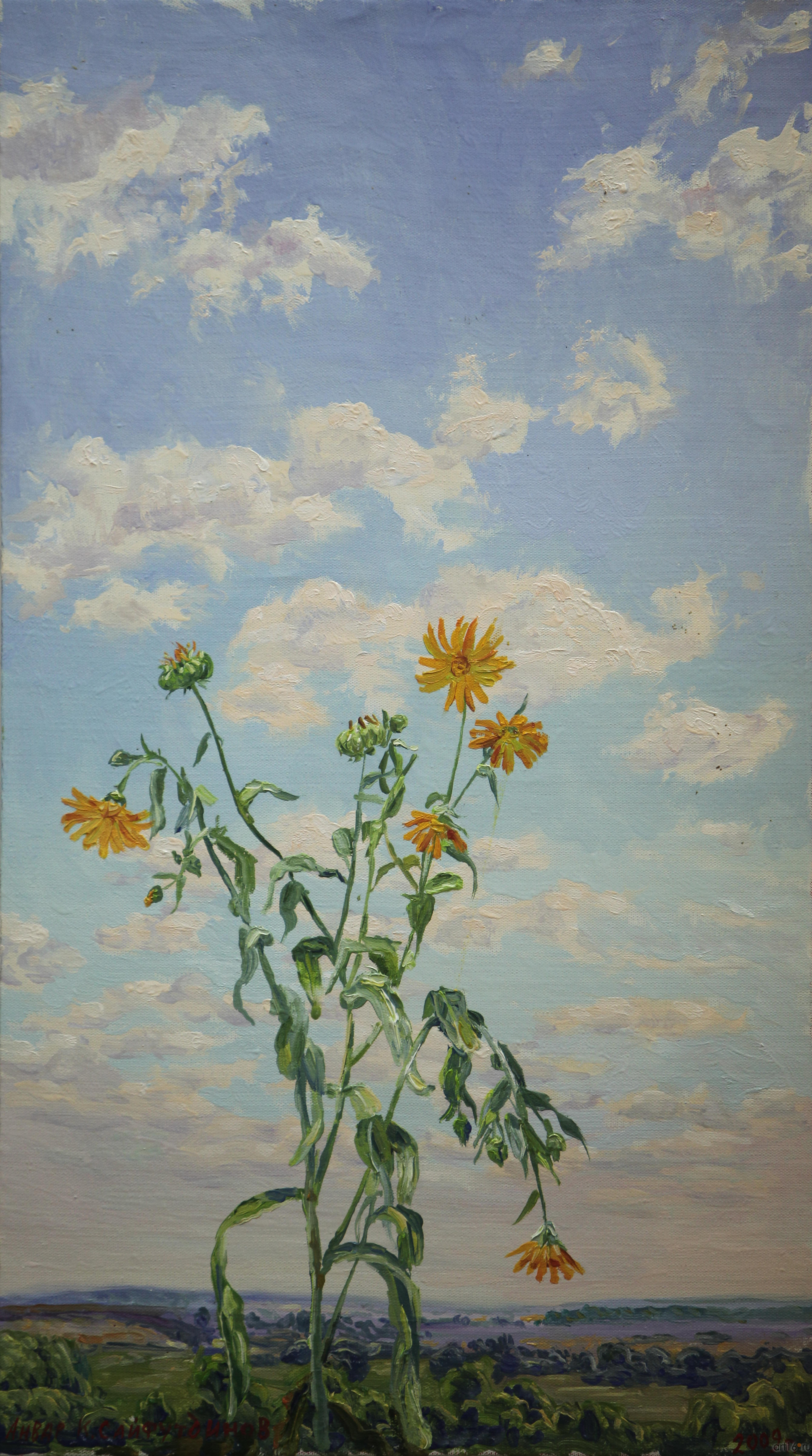 Пейзаж. Сайфутдинов А.К.::Анвар Сайфутдинов