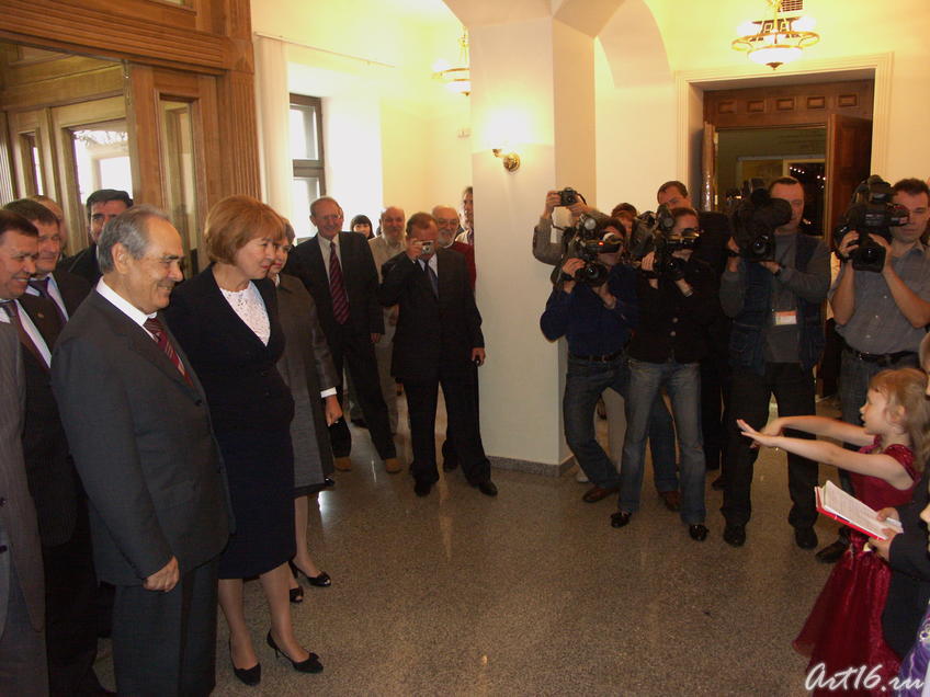 Слова приветствия Президенту Татарстана::Открытие музея