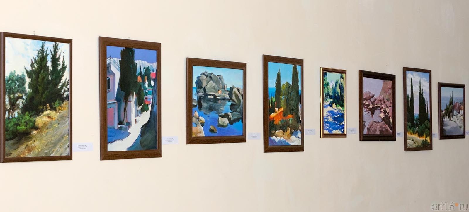 Р.Мингазов. Фрагмент экспозиции выставки::Радик Мингазов. Персональная выставка. Казань 28.08.2013