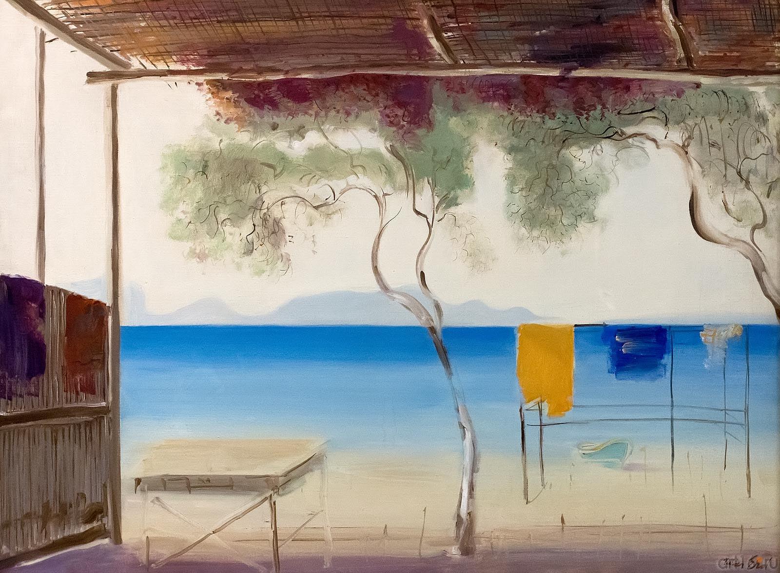 ТУРАН ЭРОЛ. ПЛЯЖ КАРАИНДЖИР::Эстетический подход и творческое мышление в современной турецкой живописи