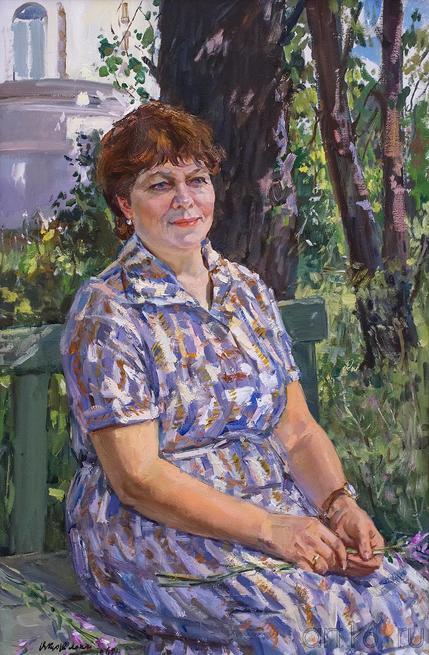 Портрет Г.А.Могилевской, 1985, х.м.::Образы минувших столетий