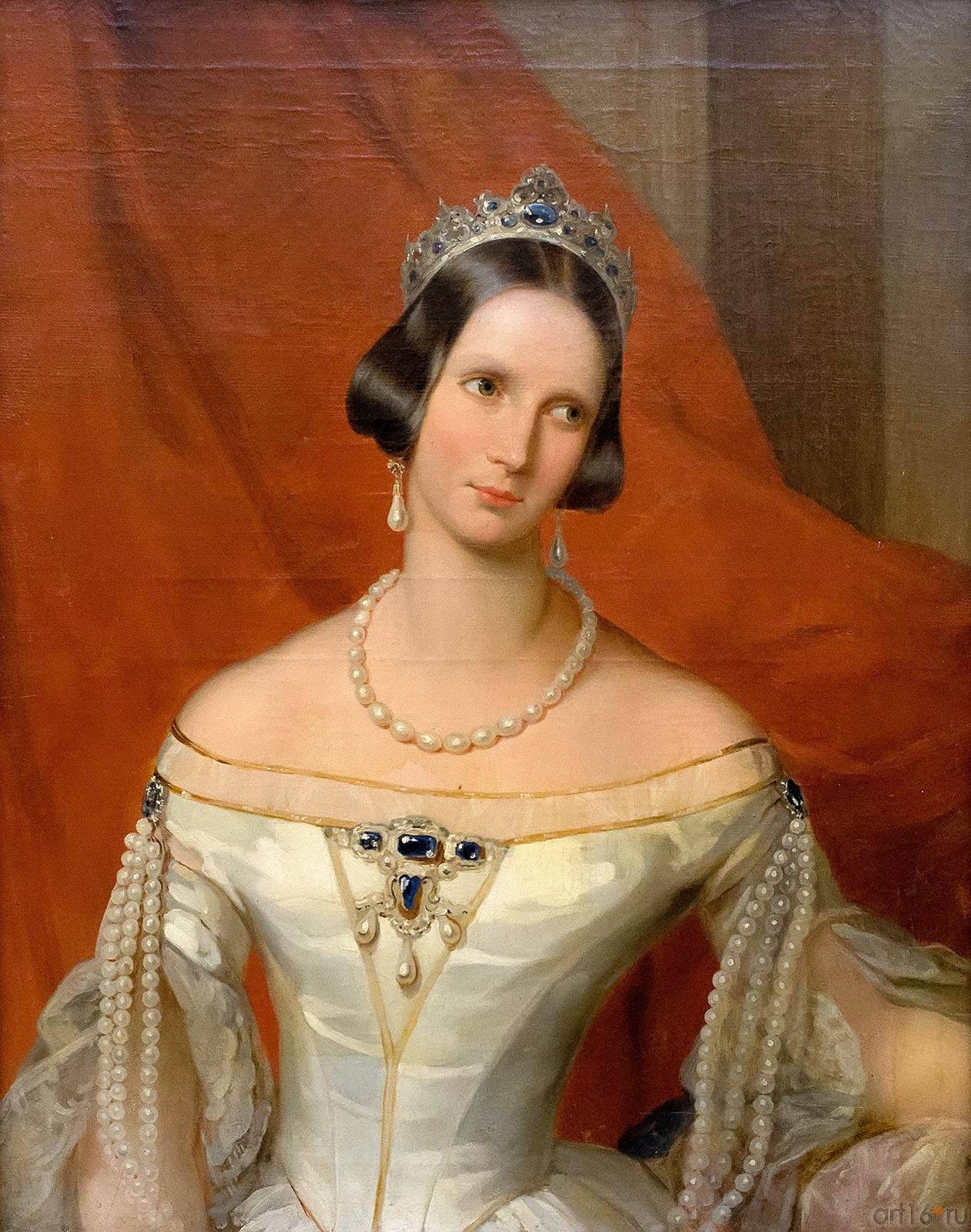  ПОРТРЕТ ИМПЕРАТРИЦЫ АЛЕКСАНДРЫ ФЕДОРОВНЫ ::Образы минувших столетий