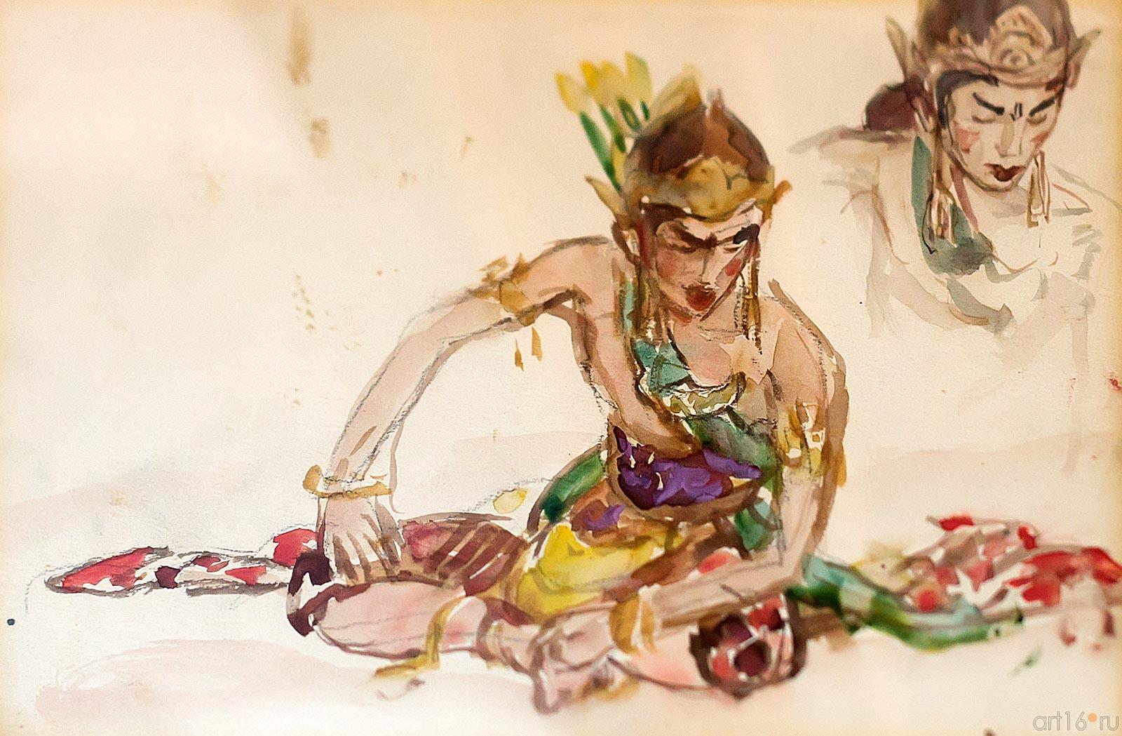 ТАНЦОР ИЗ ДЖОКЬЯКАРТЫ. 1925::Открытие выставки Мариуса Бауэра