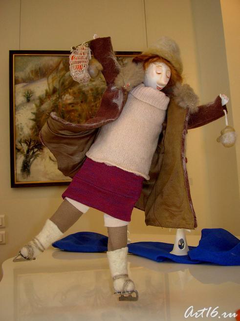 Елена Ермолина «Дама на коньках» 2007::«С Рождеством и Новым годом!»