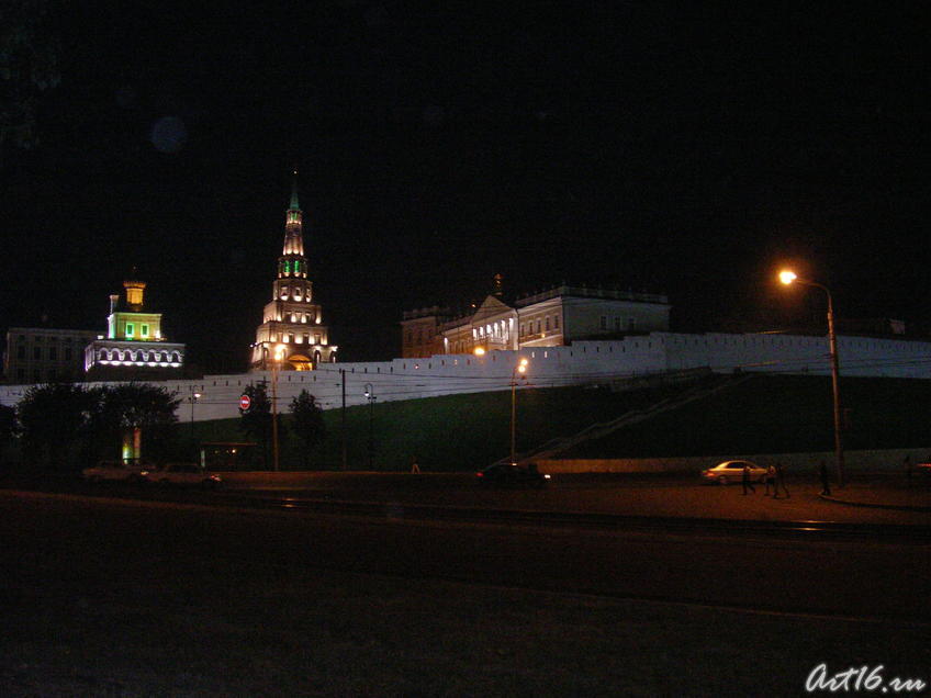 Северо-западная панорама с Ленинского моста::Прогулки по Кремлю