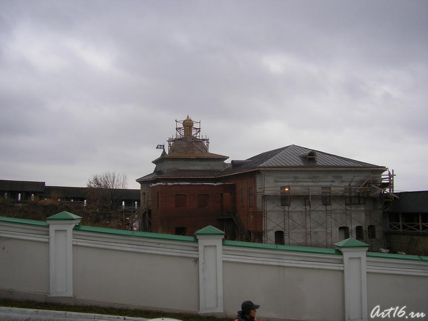 Реставрируемое здание Спасо-Преображенского монастыря::Прогулки по Кремлю