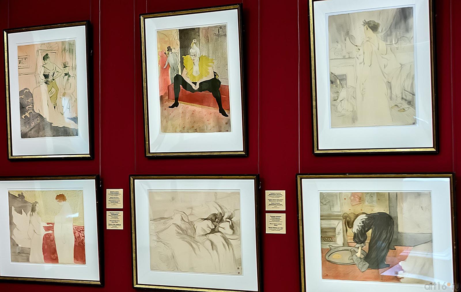 АНРИ ДЕ ТУЛУЗ-ЛОТРЕК 1864- 1901 Афиша серии “Elies”. 1896::Выставка «Французские импрессионисты и их эпоха» из собрания Государственного Эрмитажа