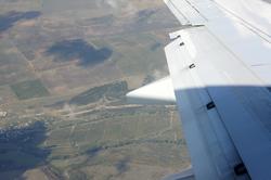 Крым из иллюминатора самолета. Все ниже и ниже