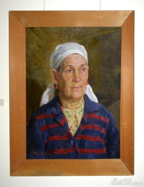 Портрет Магикамал Якуповой 1953::Рушан Якупова