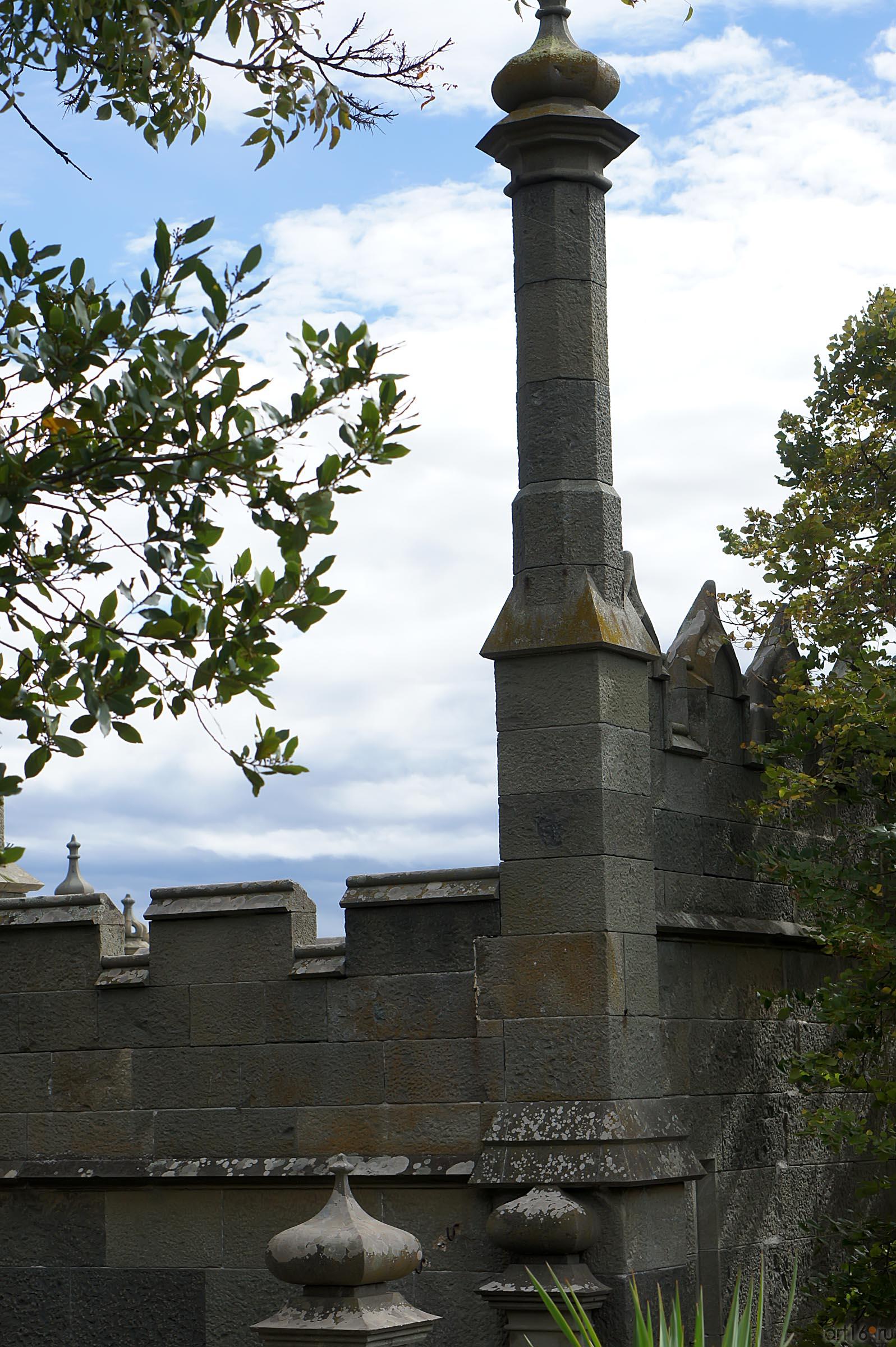 Шуваловский дворец (фрагмент)::Воронцовский парк