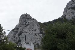 Гора Кошка. Вид с Кипарисовой аллеи. Симеиз