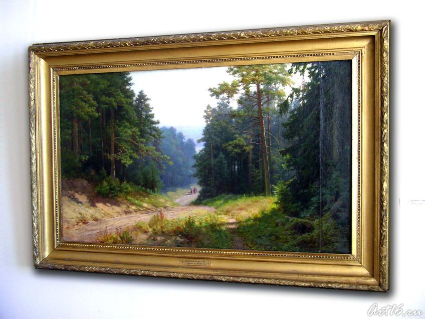 Фото №19305. Сосновый лес. Спуск к Каме, 1953. Максимов К.Е. 1894-1981