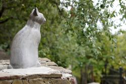 Скульптура Кошки Пенелопы в Гурзуфе