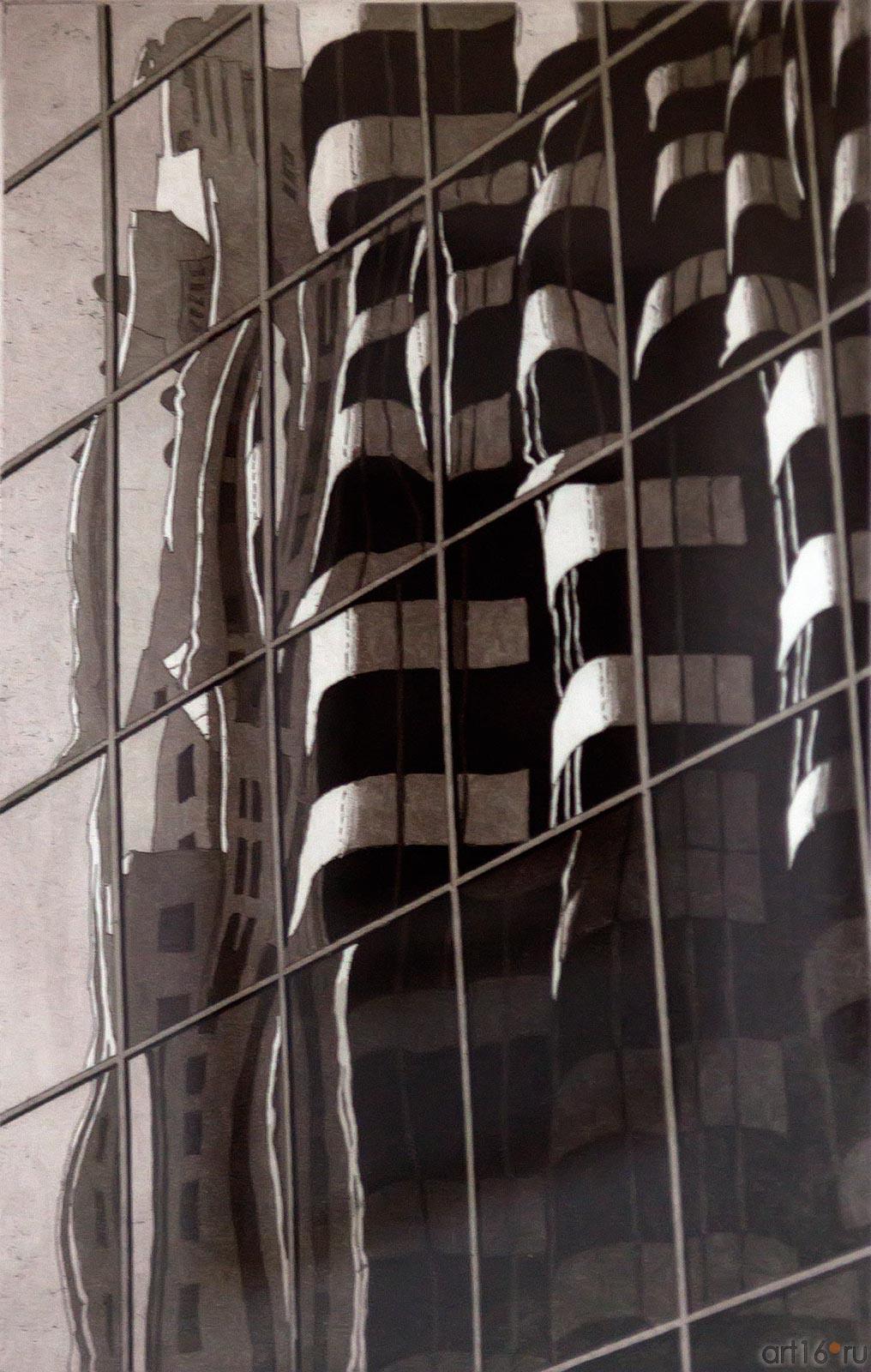 Гауди на Маркет стрит. 2013.Джек Джекобсон. США, Сан-Франциско::2-я биеннале печатной графики