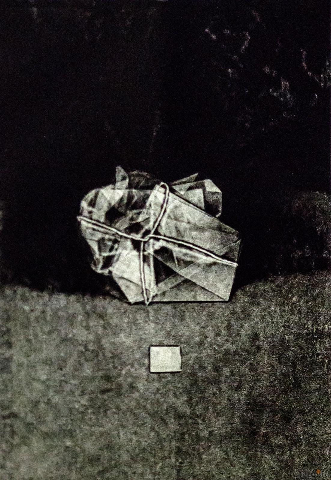 ШТАПАКОВ ЮРИЙ АЛЕКСАНДРОВИЧ. IY5H Россия, Санк i-He I ерб\ pi ЗАВЫТАЯ ПОС ЫЛКА. 2013 Бумага, монотипия::2-я биеннале печатной графики