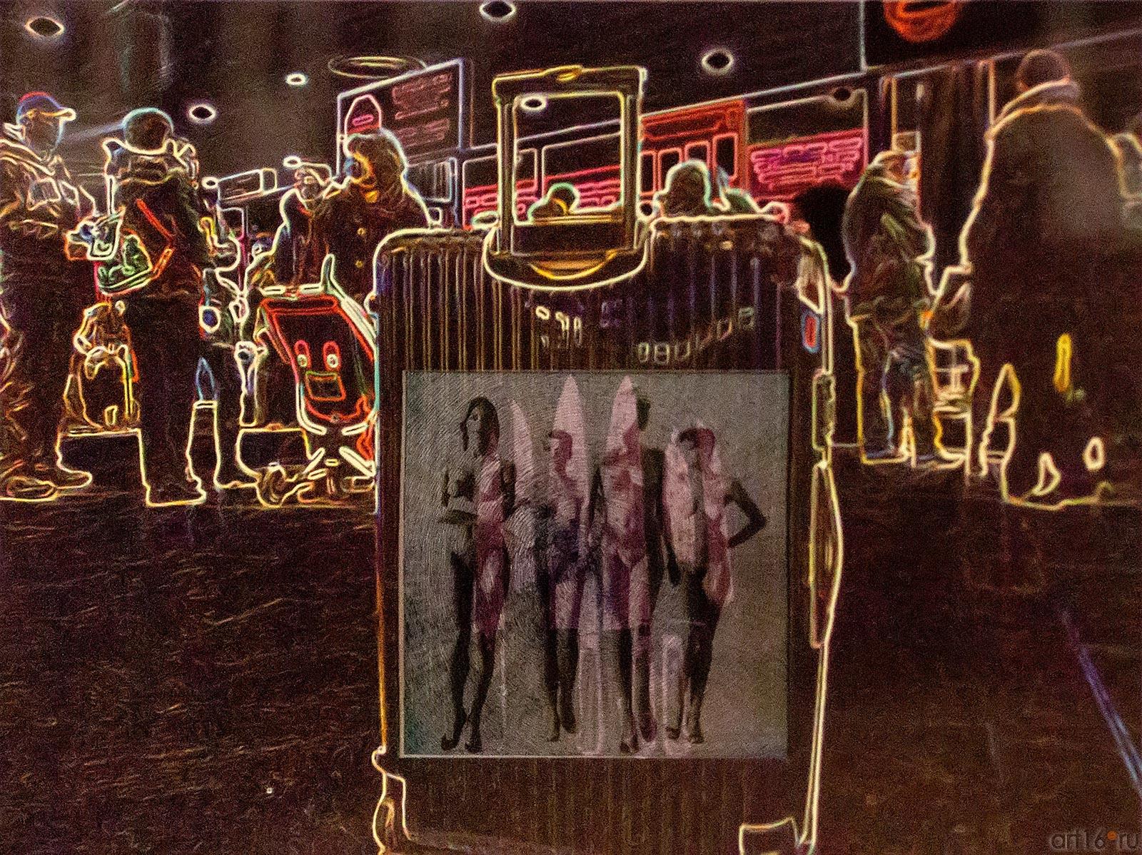 ГОРЧАКОВА ЕВГЕНИЯ ИЛЬИНИЧНА. 1950 Германия, Ольденбург СТРОГИИ КОНТРОЛЬ - НЬЮТОН, УОРХОЛ. 2009 Бумага, офорт::2-я биеннале печатной графики