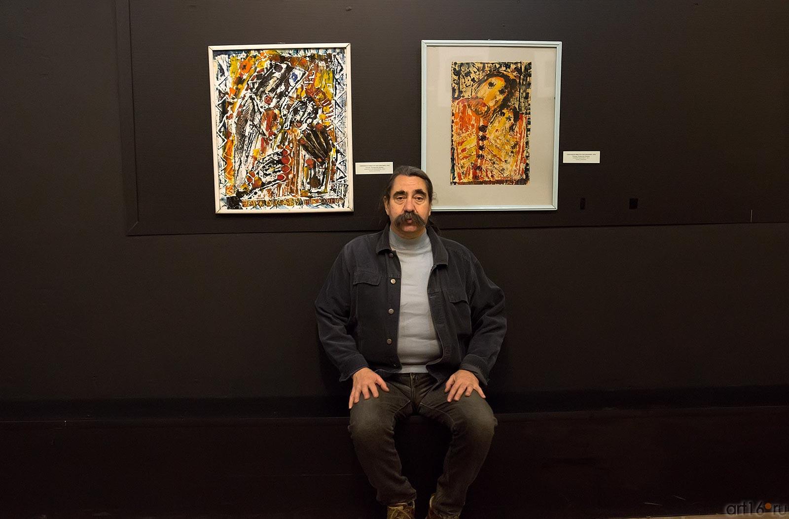 Тимофеев Виктор Евгеньевич На «2-oй Казанской международной биеннале печатной графики»::2-я биеннале печатной графики