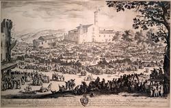 КАЛЛО, ЖАК. 1592 - 1635 Франция ЯРМАРКА В ИМПРУНЕТЕ. 1620