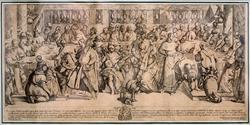 ВАННИ, ДЖОВАННИ БАТТИСТА. 1559- 1660 Италия ВРАК В КАНЕ ГАЛИЛЕЙСКОЙ. 1637