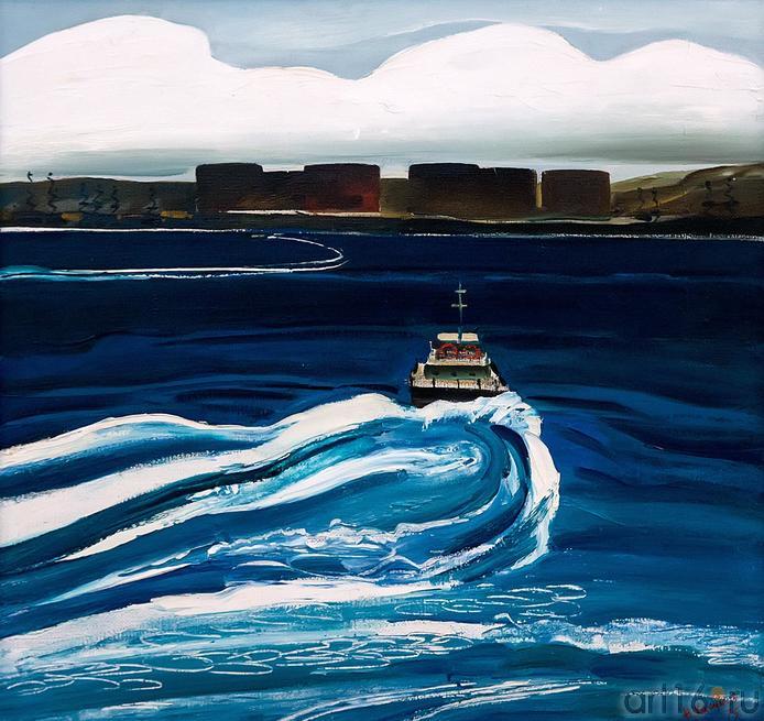 КАСУМОВ Н.С. 1928 КАЖДОЕ УТРО. 1875 Холст, масло::Советское реалистическое искусство