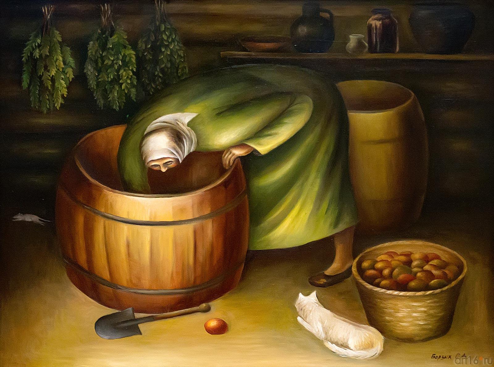 БОРЗЫХ Е.А. 1951 ОСЕНЬ. 1980 Холст, масло::Советское реалистическое искусство