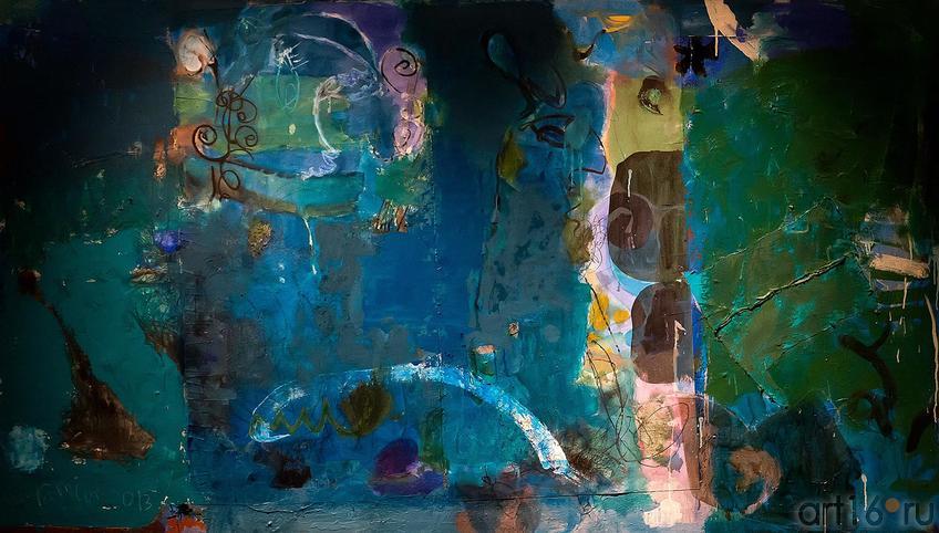Рамин Нафиков «Море»::Оптические переживания. Выставка абстрактного искусства в ЦСИ «Смена»