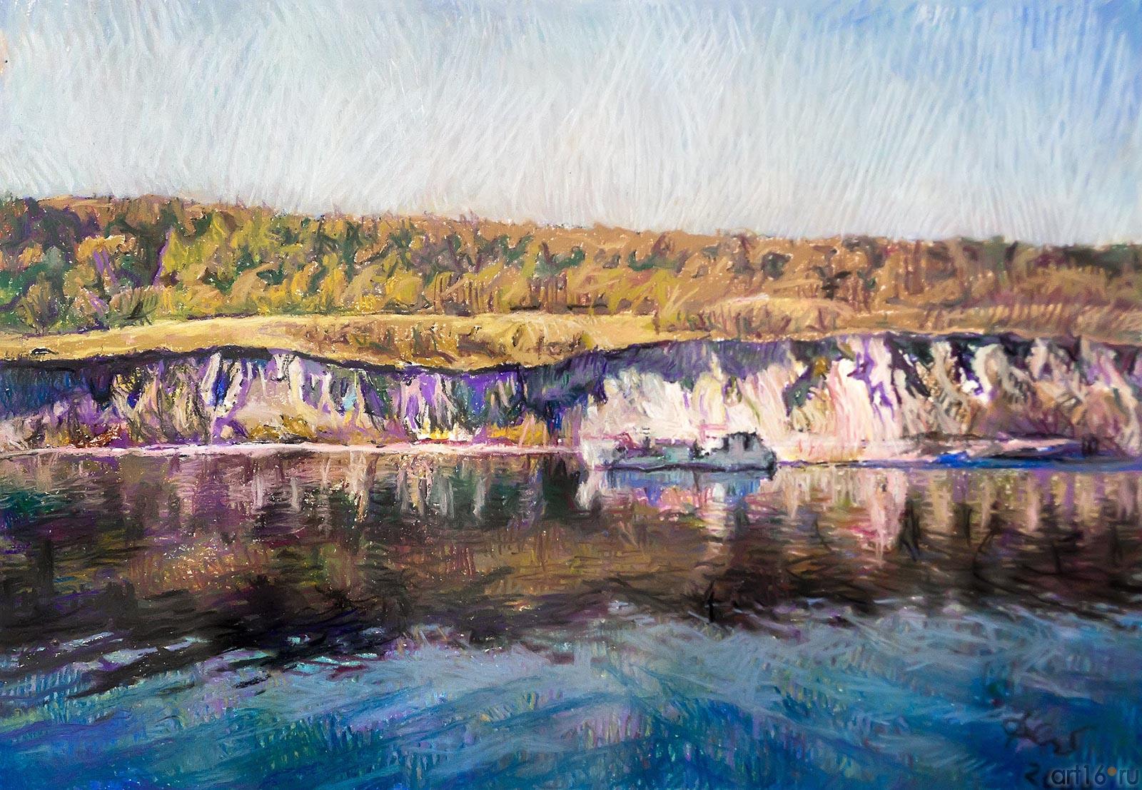 ВОЛЖСКИЕ БЕРЕГА. 2008::Суюров Фарид Абдрахманович. Открытие персональной выставки 30 января 2014