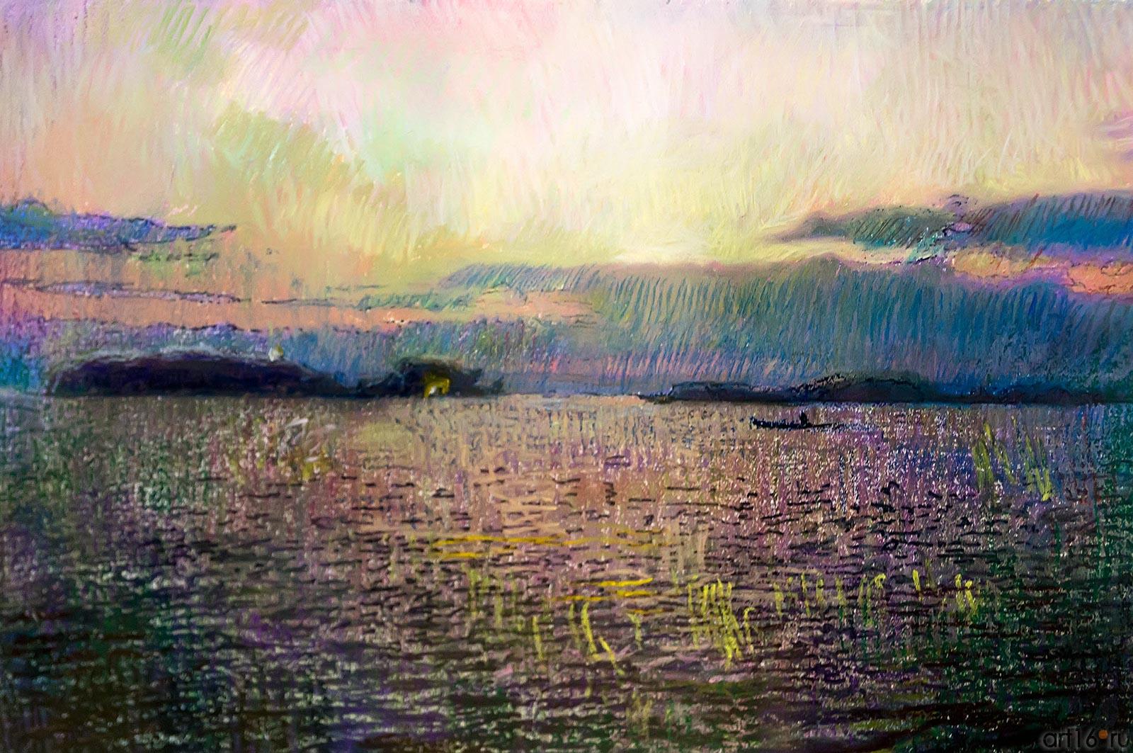 СУМЕРКИ. ВОЛГА. 2008::Суюров Фарид Абдрахманович. Открытие персональной выставки 30 января 2014