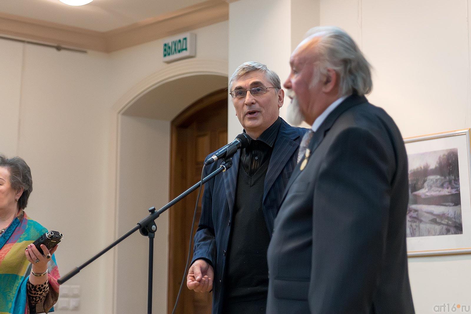 Ильгизар Майберович Самакаев, Фарид Абдрахманович Суюров::Суюров Фарид Абдрахманович. Открытие персональной выставки 30 января 2014