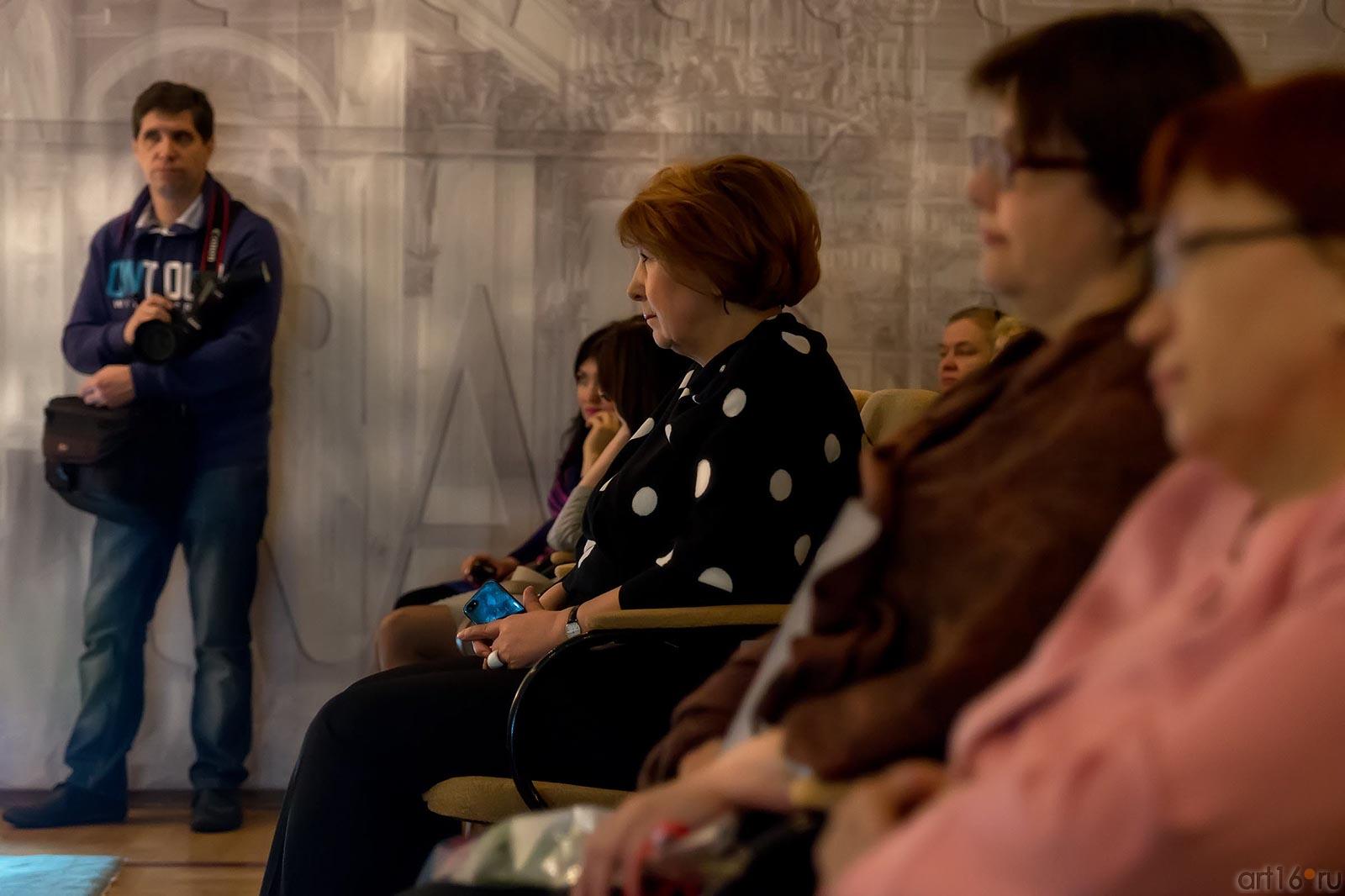 На литературно-музыкальном вечере „Двое в зале „Эрмитаж“: сентиментальный разговор тет-а-тет“::Альбина Абсалямова, Рэм Урасин