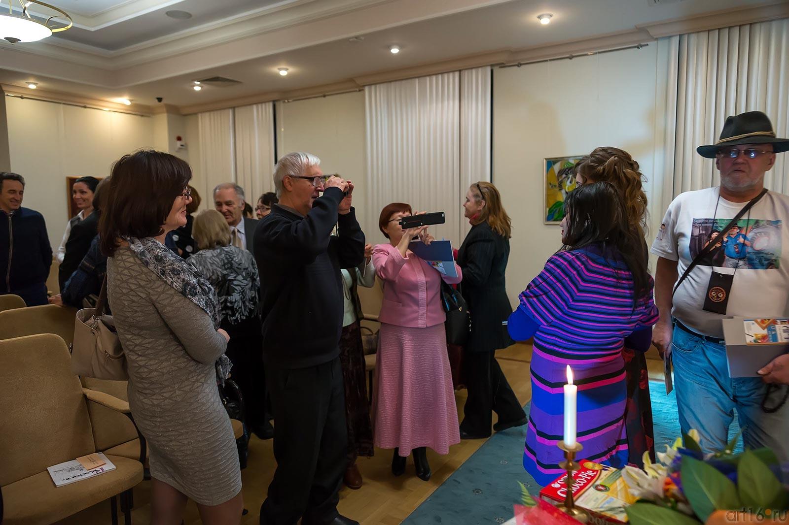 После вечера А.Абсалямовой, Р.Урасина::Альбина Абсалямова, Рэм Урасин