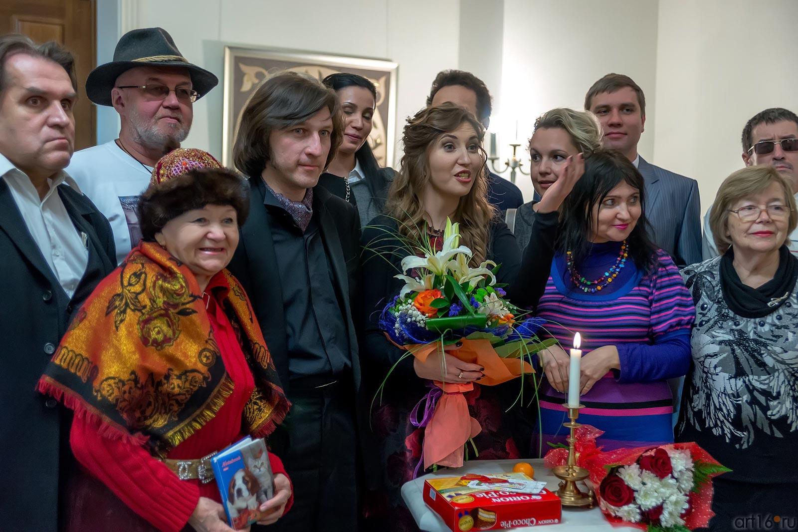 Рэм Урасин, Альбина Абсалямова и зрители концерта::Альбина Абсалямова, Рэм Урасин