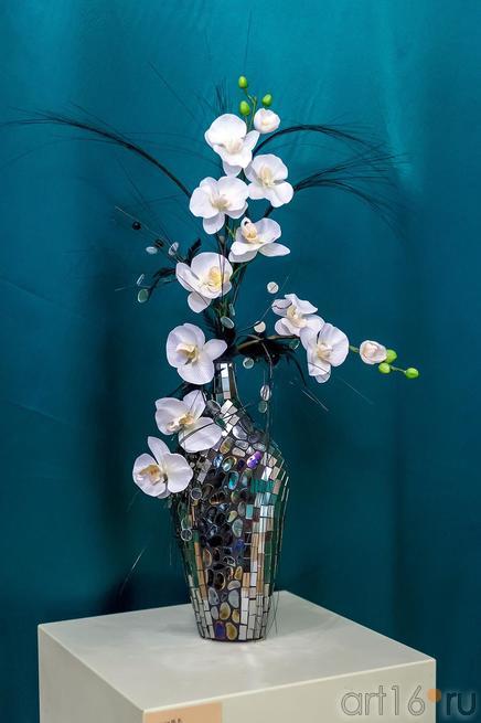 «Мадам Батерфляй» 2014::Выставка цветов ко Дню святого Валентина в центре Эрмитаж-Казань