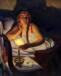 «Ночной час». Константин Фёдорович Юон (1875-1958)