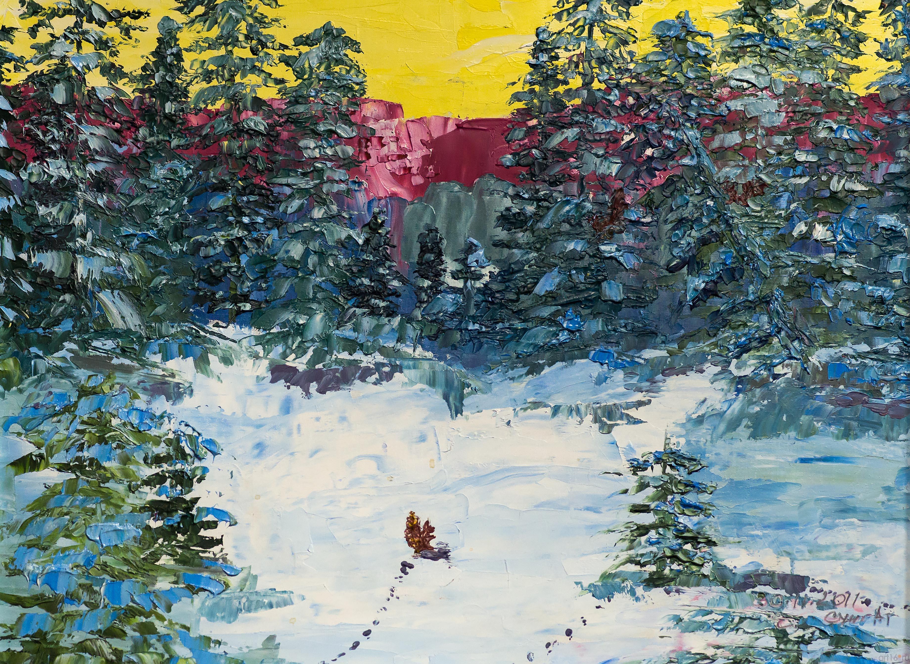 На Мачинской горе. 2011. Сунгатова Елена::Мои картины