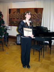 Серова Ксения, победитель конкурса 