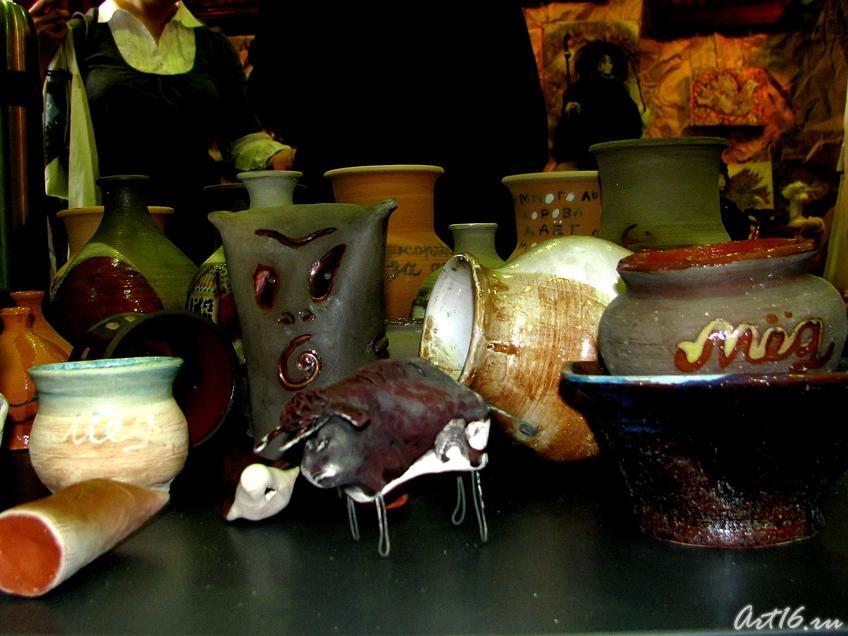 Посуда из «Волшебной лавки»_41::Арт-галерея. Казань - 2009