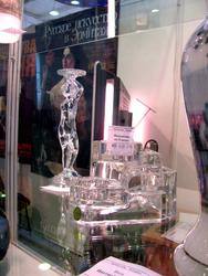 Изделия из стекла с выставки 