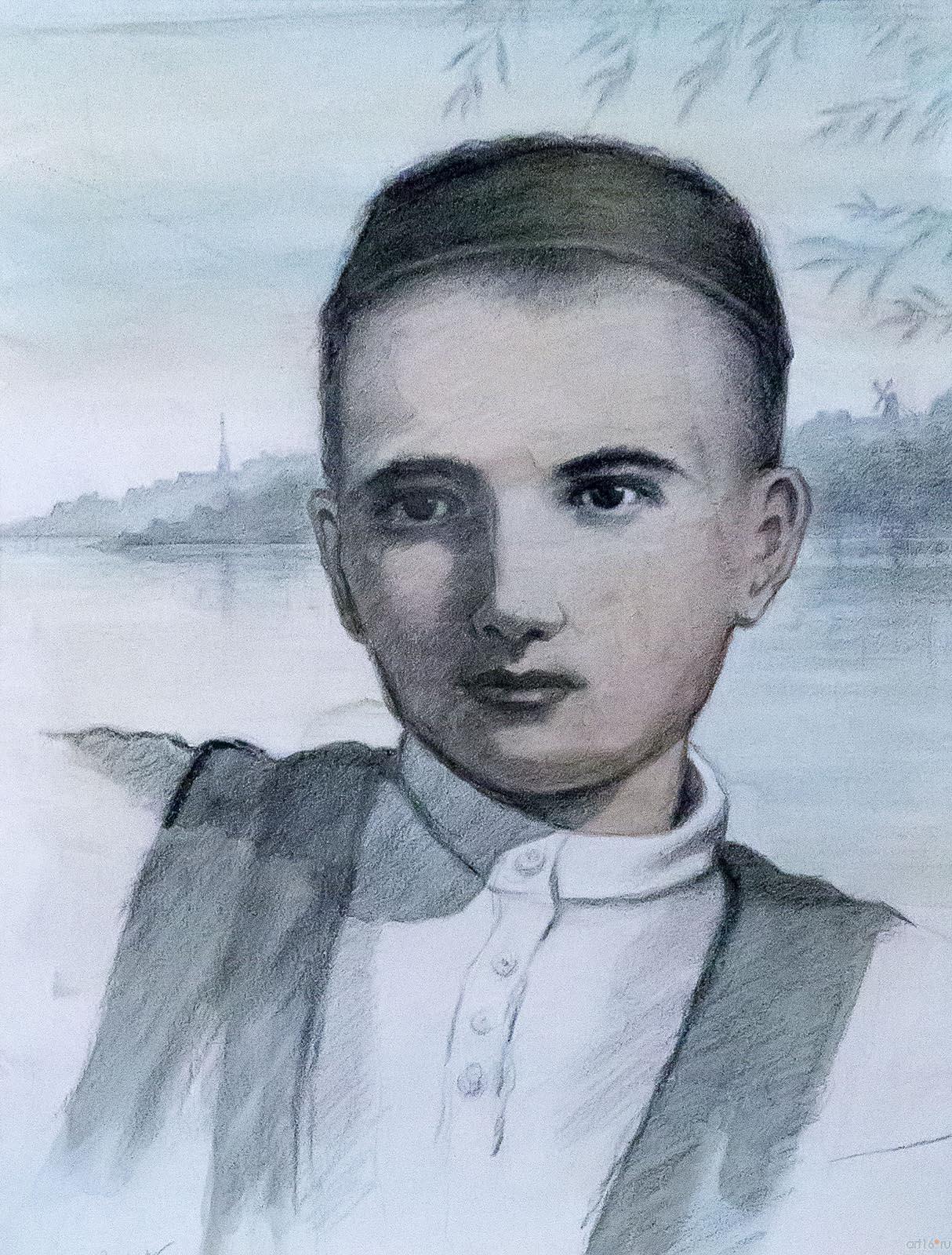 Молодой Тукай. 1962 Рисунок М.К. Мавровской::По тукаевским местам