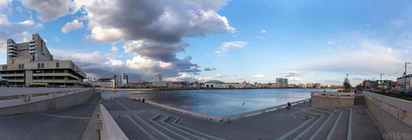 Казань. Озеро Кабан. Панорама::Казань, май 2014