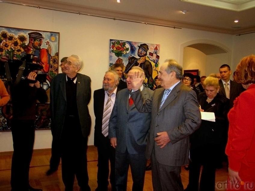 Комментарии Президента РТ::Зураб Церетели. Открытие выставки