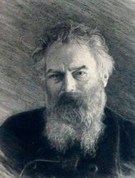 Автопортрет, 1880. Офорт