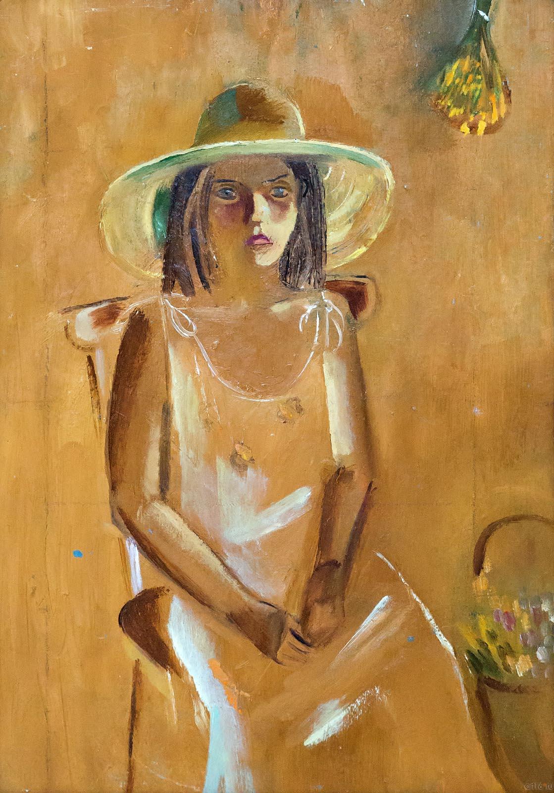 ТАТЬЯНА ТАРАСОВА. ДИНА. 1999 Картон, масло::«Жизнь коротка — искусство вечно» Вячеслав Лысков и его ученики Живопись, графика