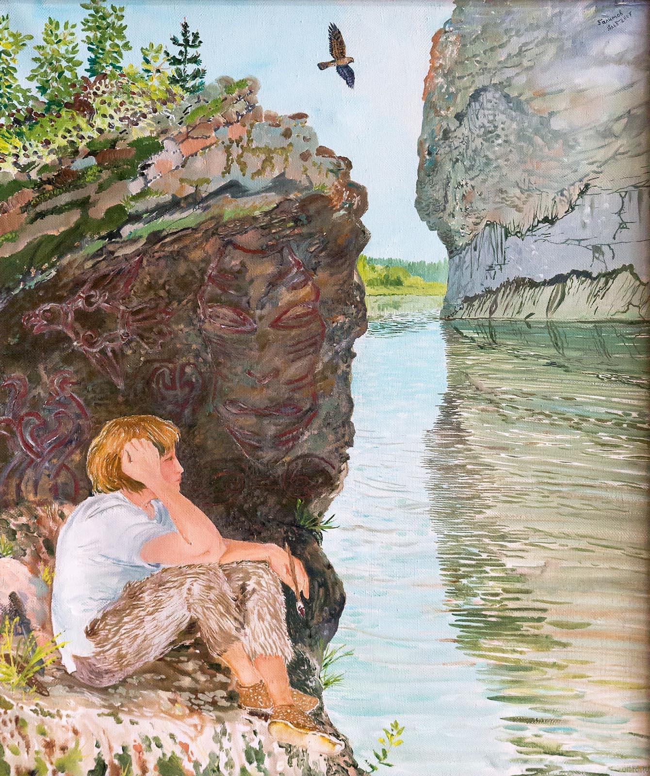 АЛЬБЕРТ ГАЛИМОВ. В ПОИСКАХ ОБРАЗА. 2008 Холст, масло::«Жизнь коротка — искусство вечно» Вячеслав Лысков и его ученики Живопись, графика