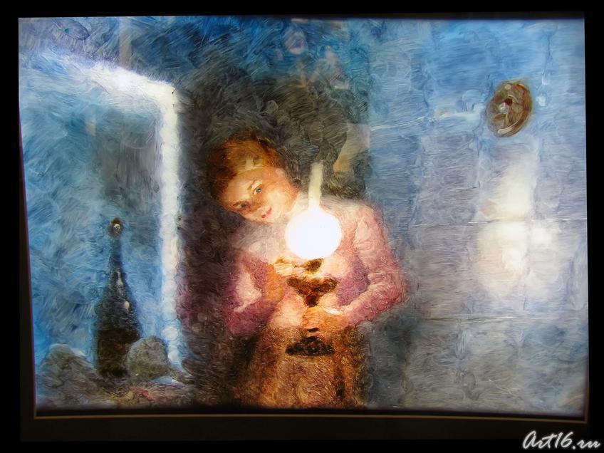 Паша и хозяйка. 2004::Выставка Александра Петрова «Моя любовь. Сотворение фильма»