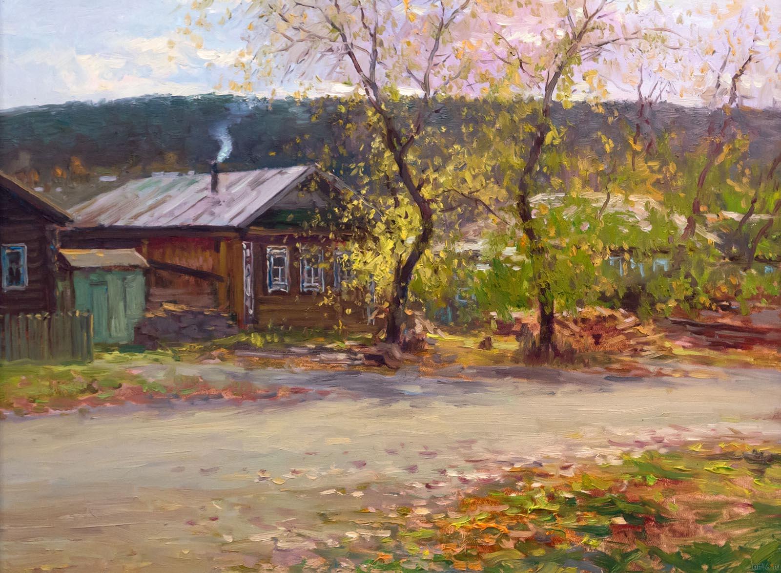 ХУЗИН Р.Ф. 1975 СКОРО ЗИМА. 2013 Холст, масло::Между Волгой и Уралом