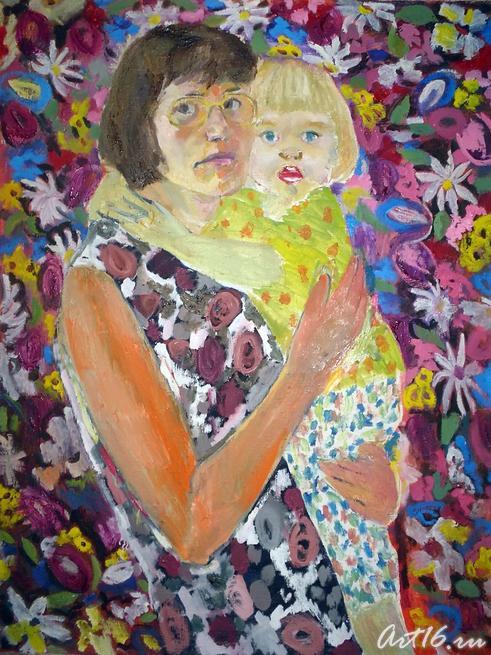 Материнство. 1999::Персональная выставка Ларисы Евграфовой